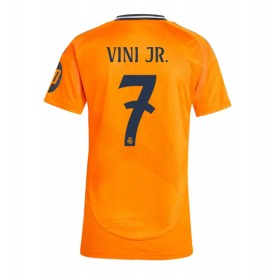 Real Madrid Vinicius Junior #7 Borta Kläder Dam 2024-25 Kortärmad